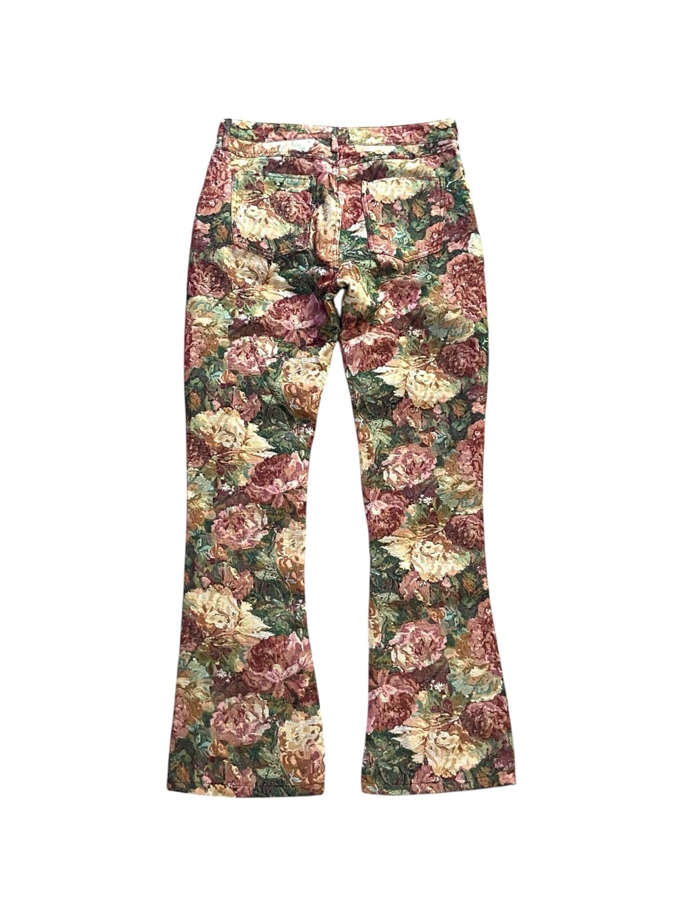 Novamen Pissarro Tapestry Slim Stacked Flare Pants - Multi 34 - Picture 7 of 15